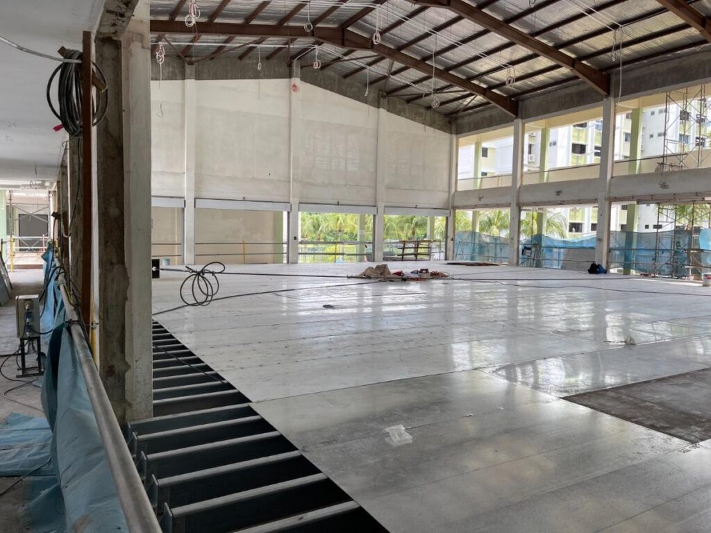 Flat Copper Tape to be implemented on top of Metal Flooring of AWWA School’s MPH