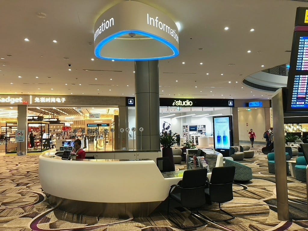 Changi Airport Terminal 4 North Counter