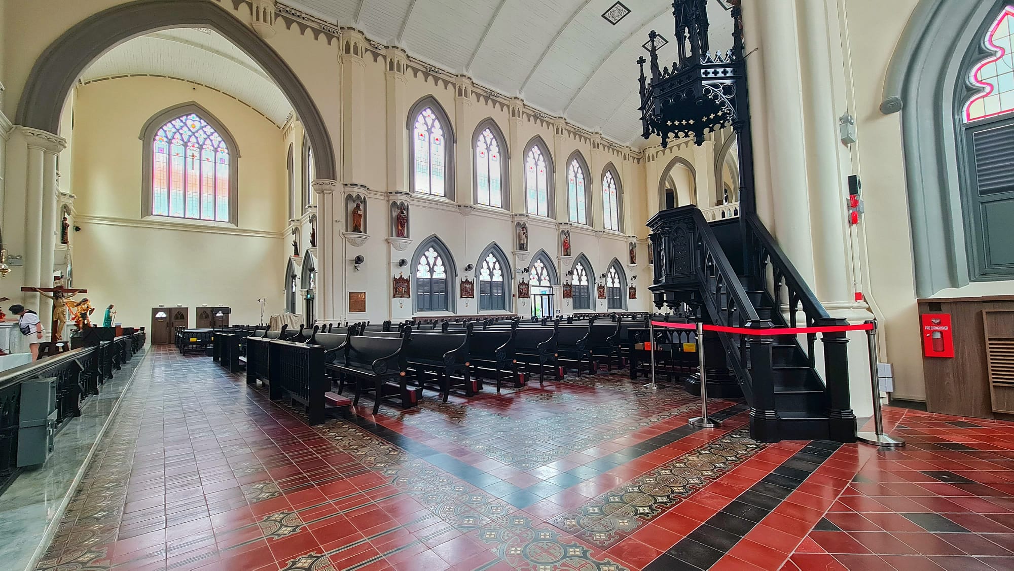 Front of Altar